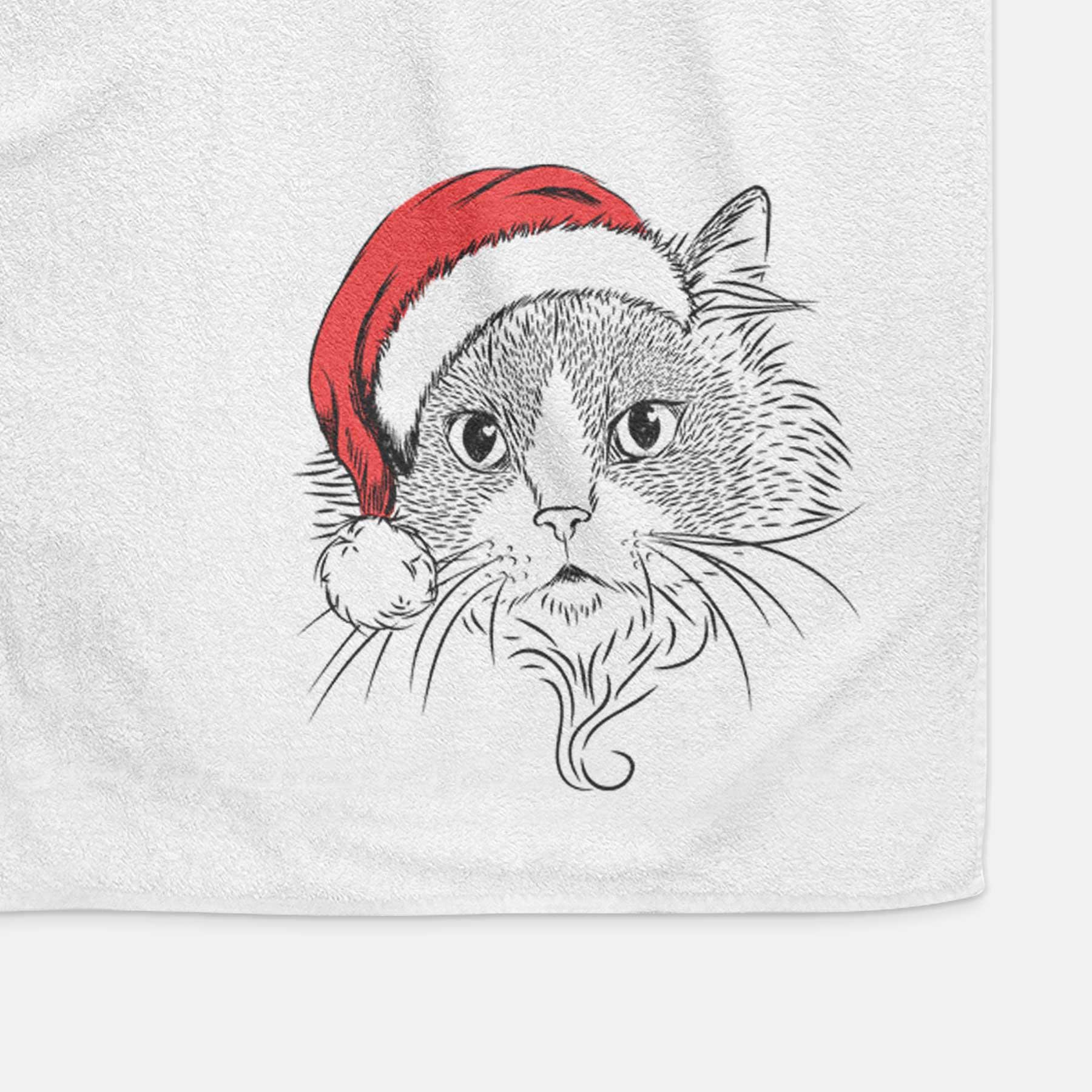 Daniel the Ragdoll Cat Decorative Hand Towel