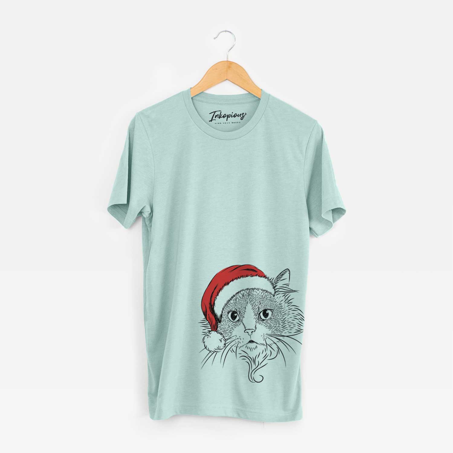 Santa Daniel the Ragdoll Cat - Unisex Crewneck