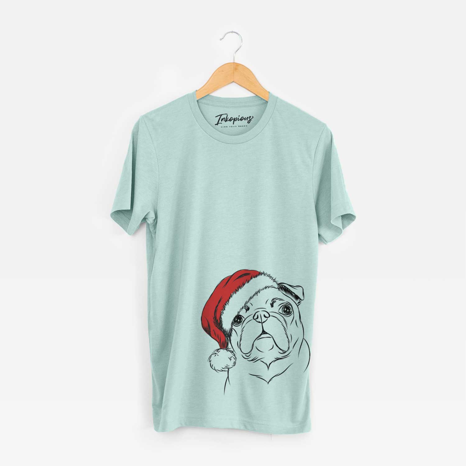 Santa Darling Chloe the Pug - Unisex Crewneck