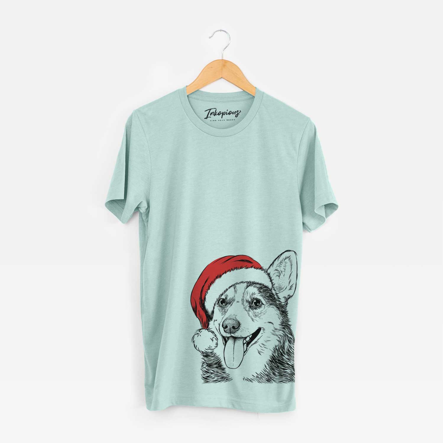 Santa Darma the Corgi - Unisex Crewneck