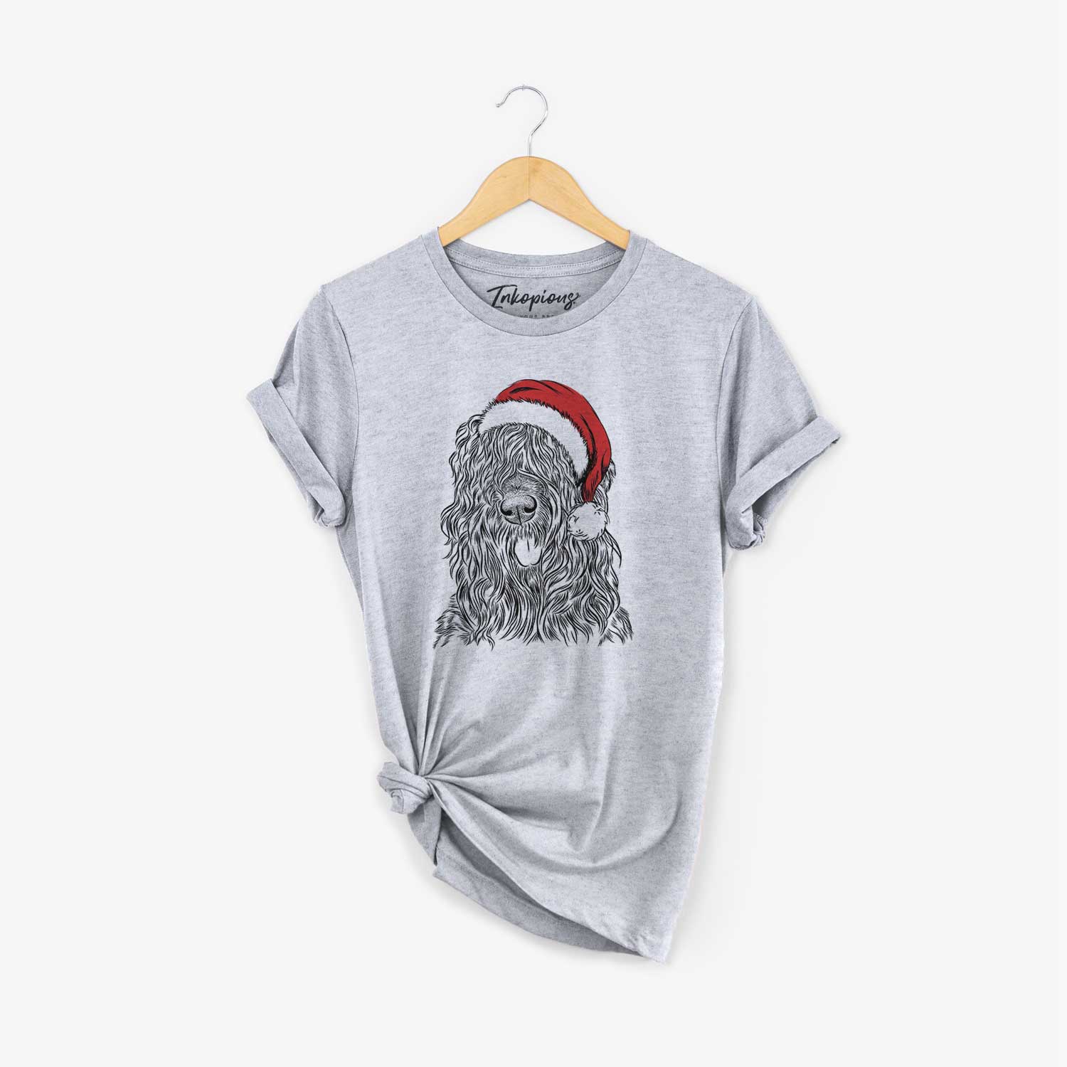 Santa Darryl the Black Russian Terrier - Unisex Crewneck