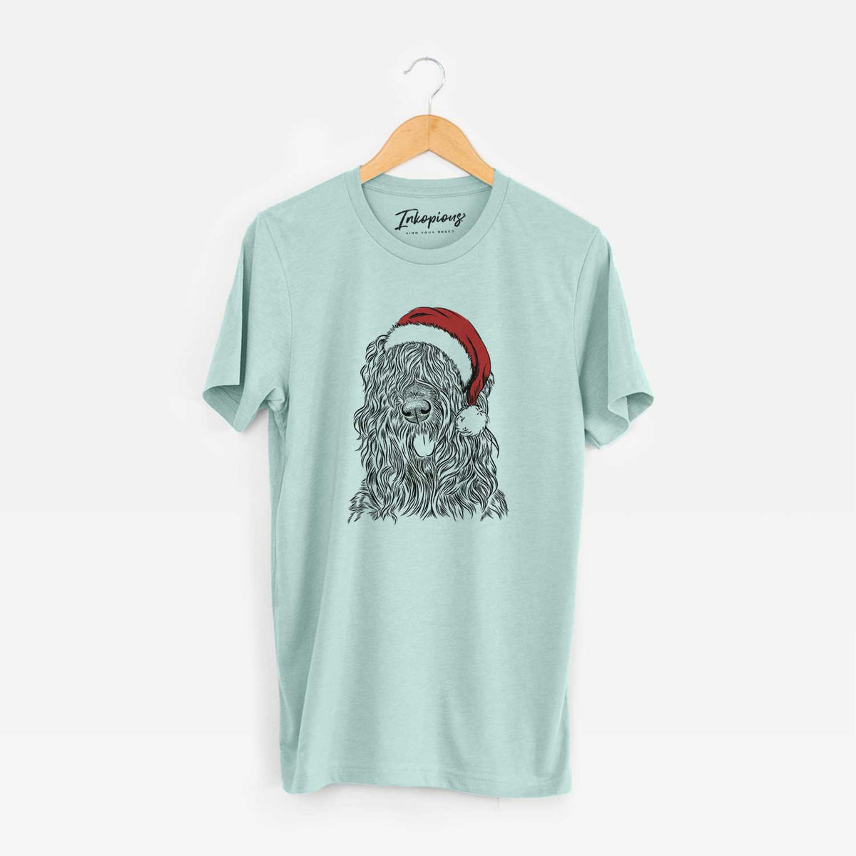 Santa Darryl the Black Russian Terrier - Unisex Crewneck