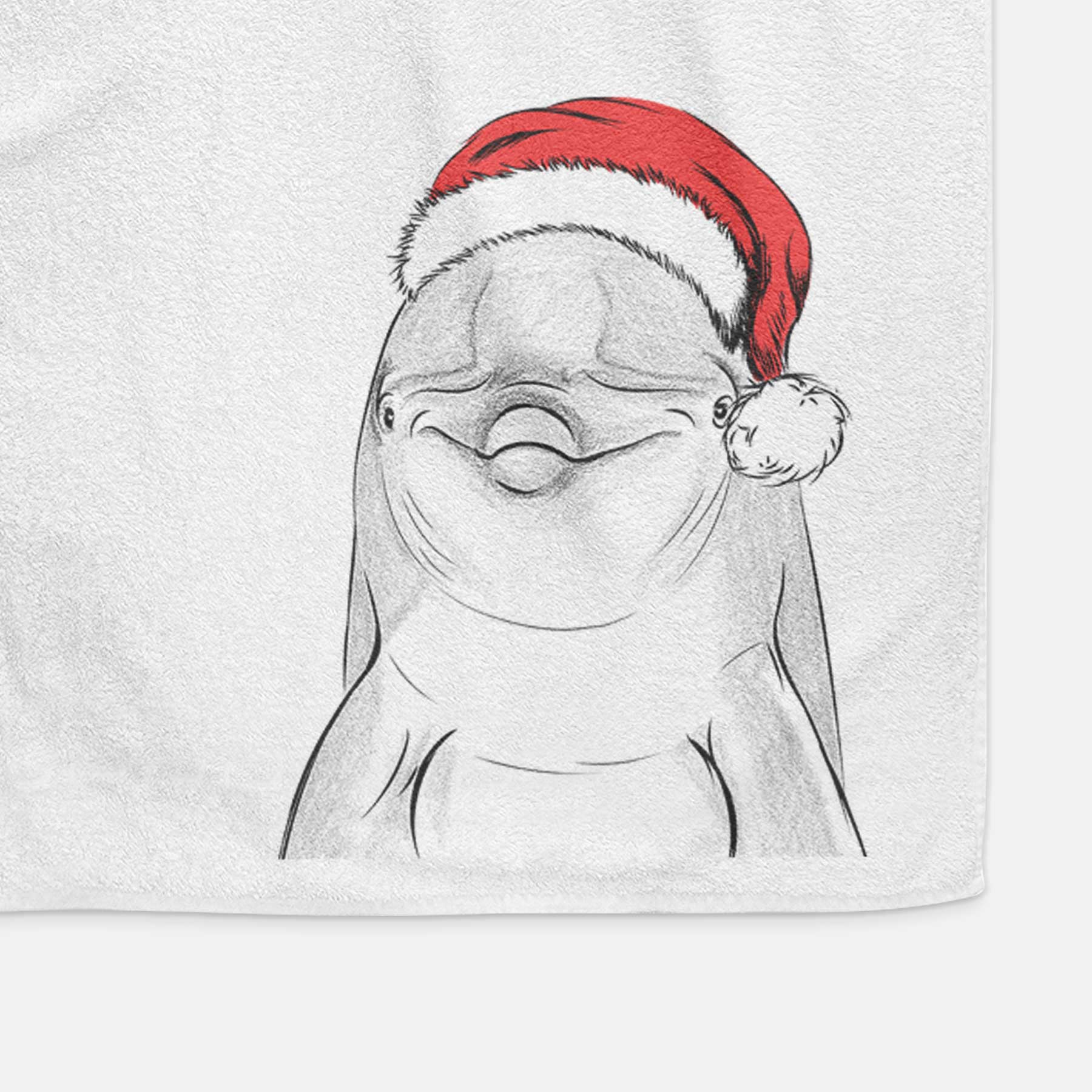 Dave the Dolphin Decorative Hand Towel