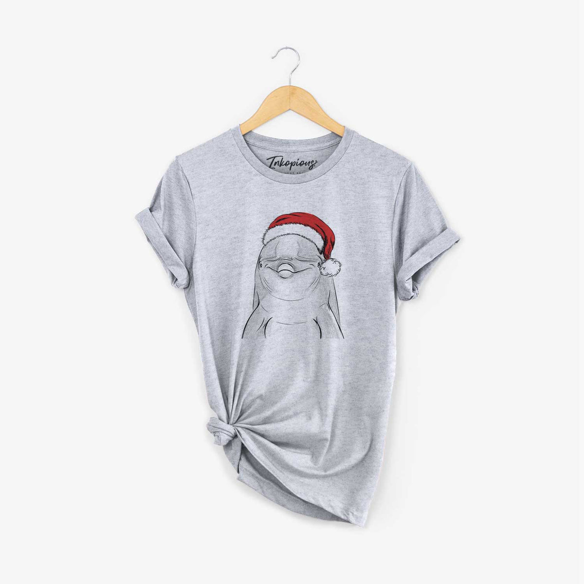 Santa Dave the Dolphin - Unisex Crewneck