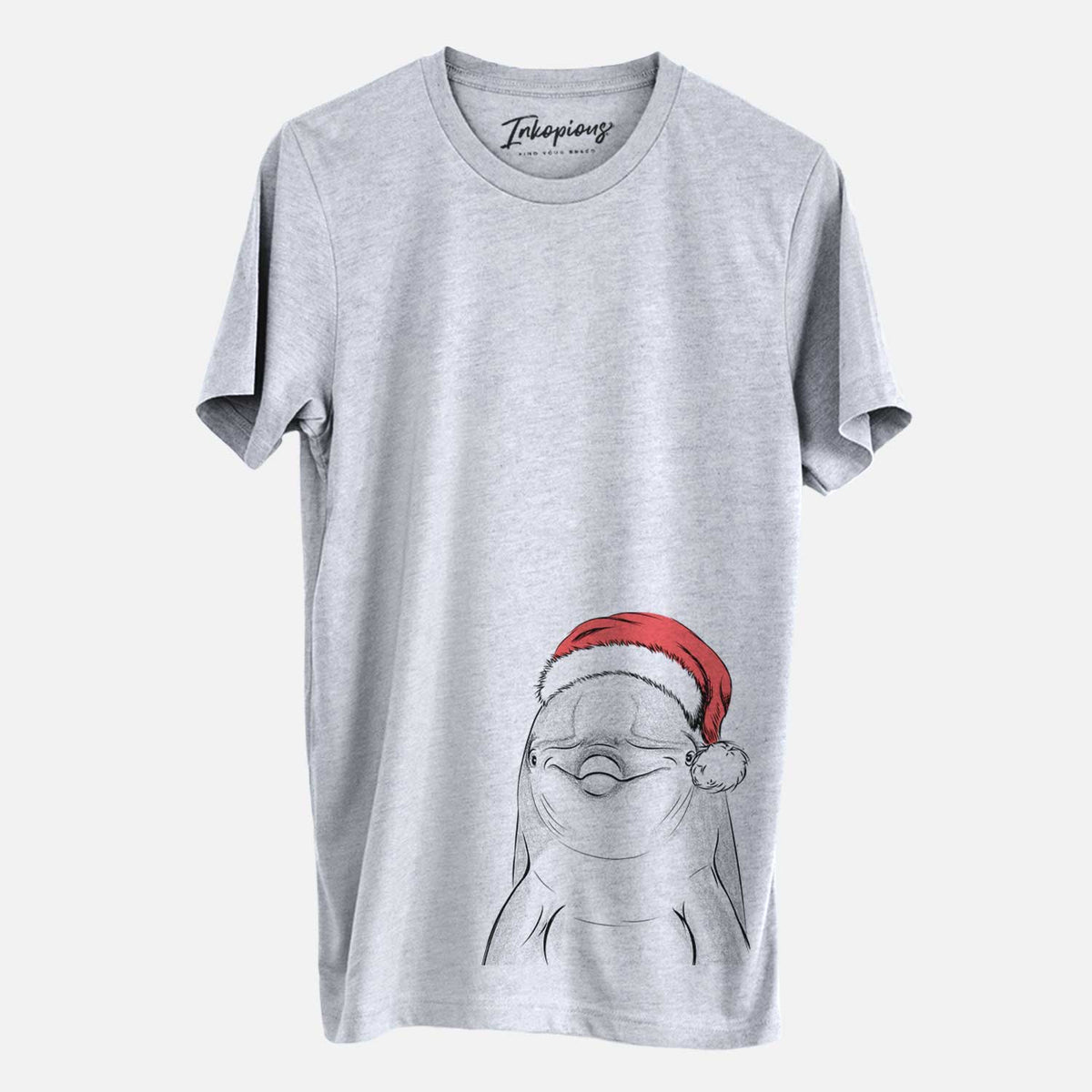 Santa Dave the Dolphin - Unisex Crewneck