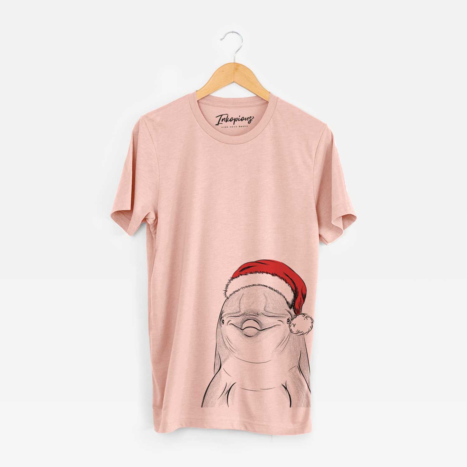 Santa Dave the Dolphin - Unisex Crewneck