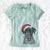 Santa David the Boxador - Women's V-neck Shirt