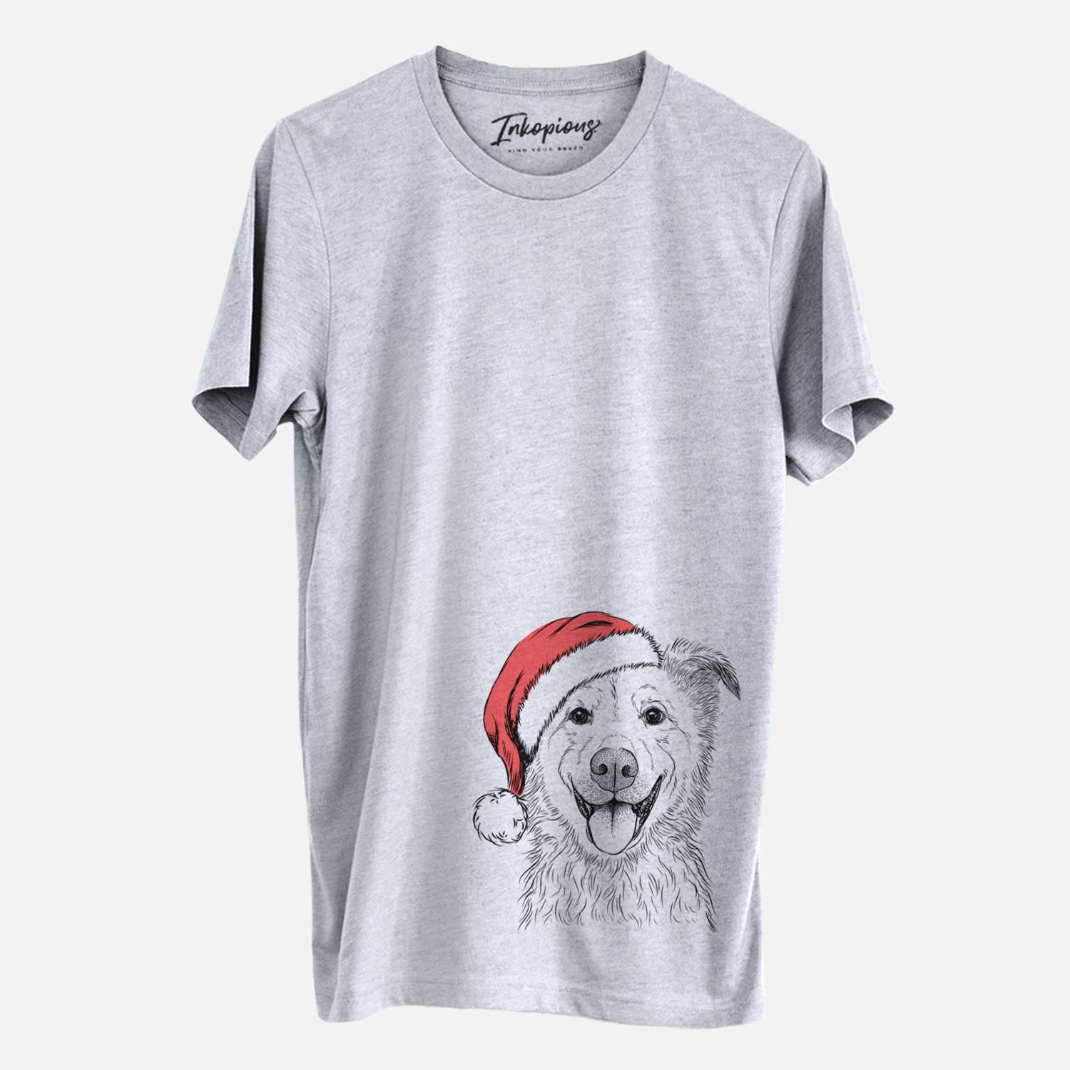 Santa Dawson the Mixed Breed - Unisex Crewneck