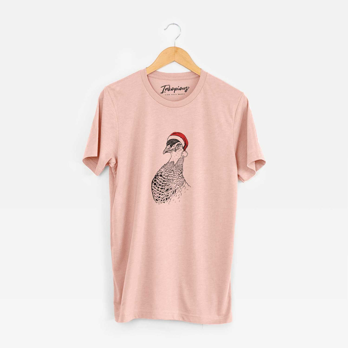 Santa Dee the Peahen - Unisex Crewneck