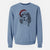 Santa Delilah the English Springer Spaniel - Unisex Pigment Dyed Crew Sweatshirt