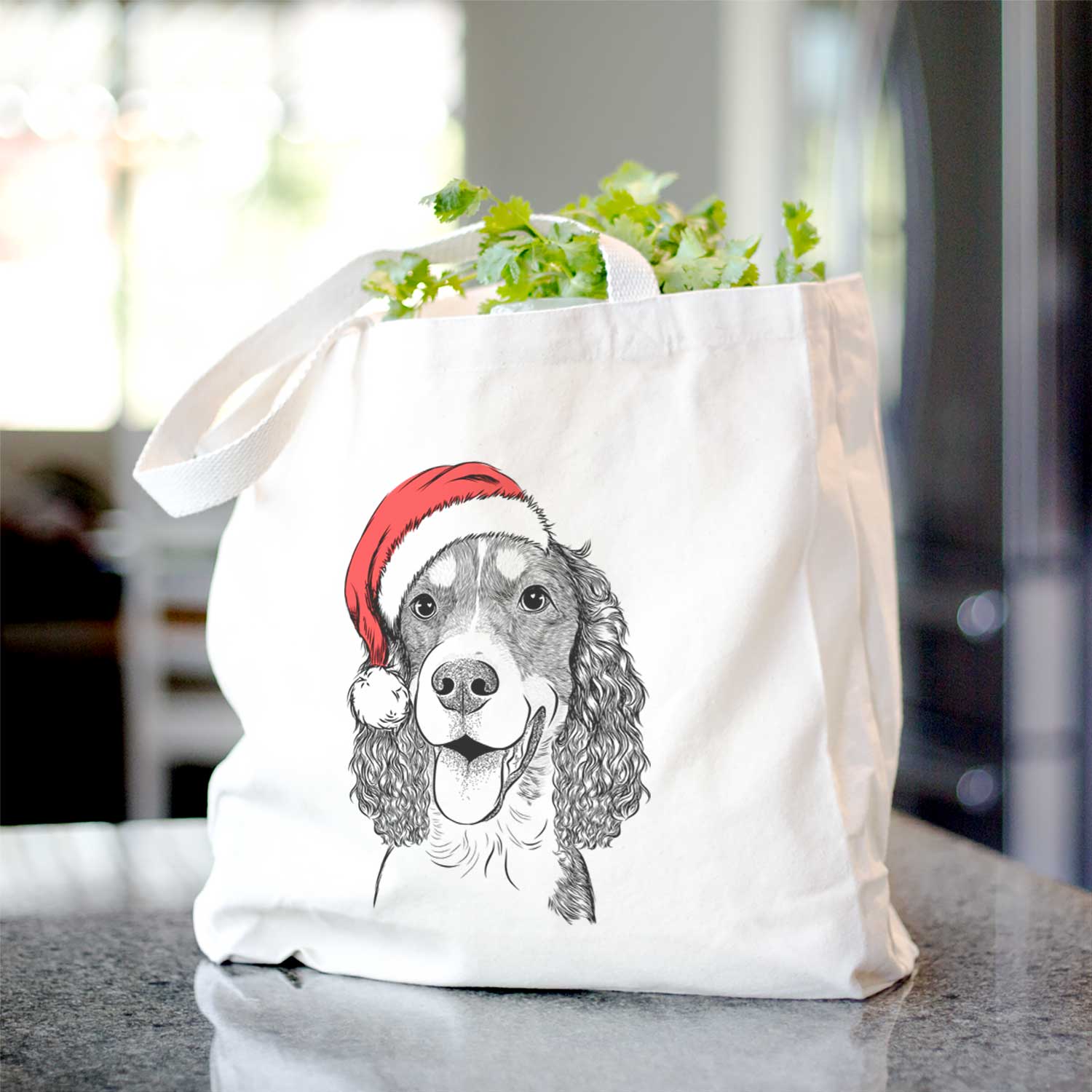 Delilah the English Springer Spaniel - Tote Bag