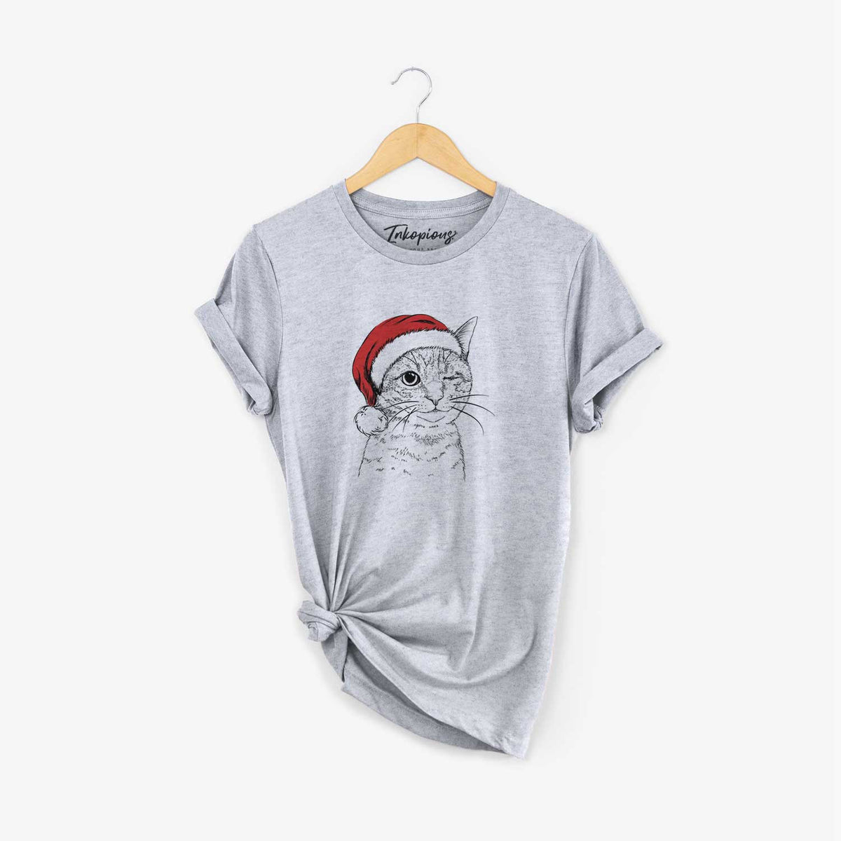 Santa Dexter the Domestic Shorthair - Unisex Crewneck