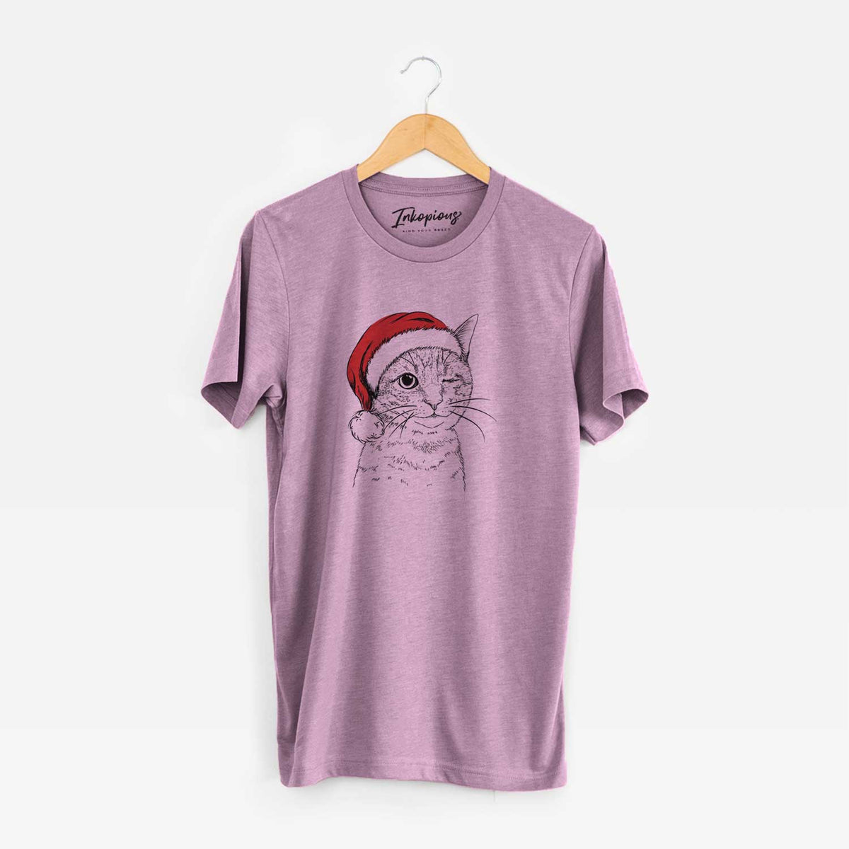 Santa Dexter the Domestic Shorthair - Unisex Crewneck