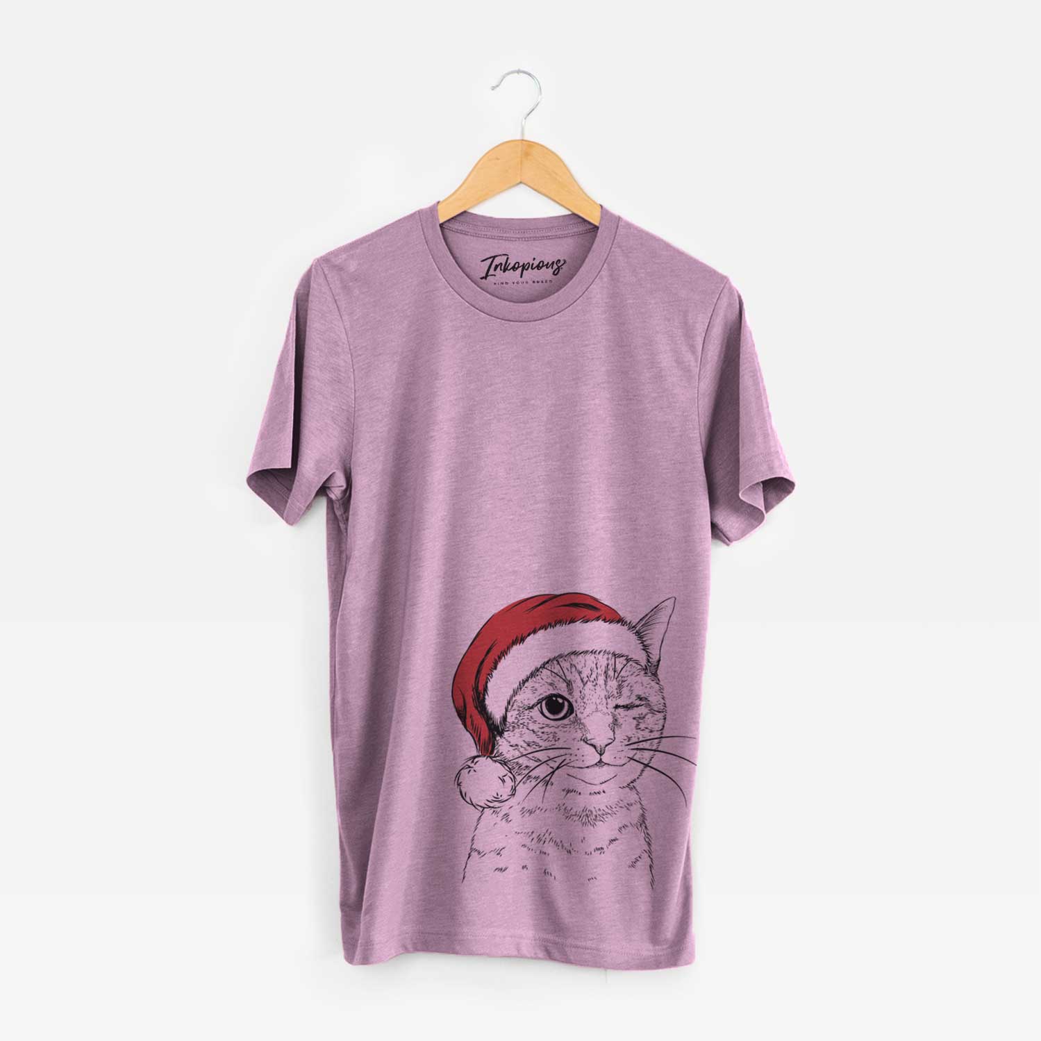 Santa Dexter the Domestic Shorthair - Unisex Crewneck