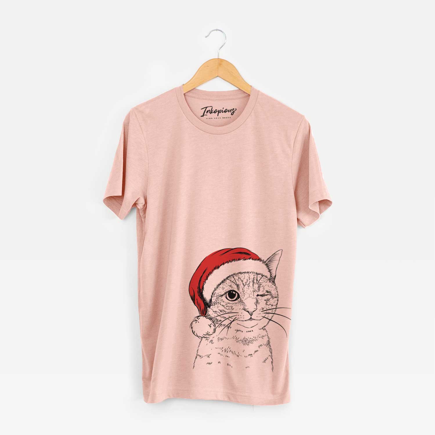 Santa Dexter the Domestic Shorthair - Unisex Crewneck