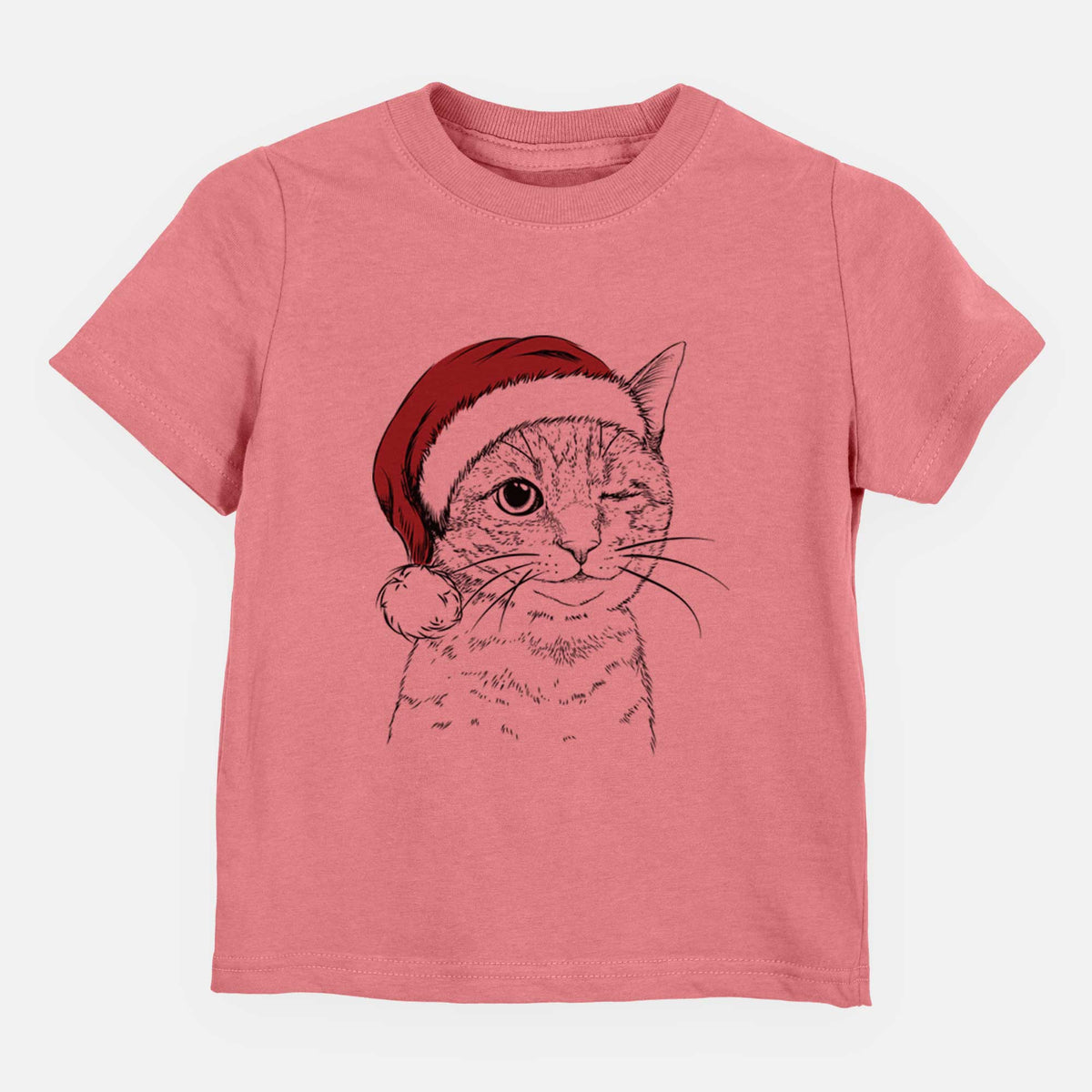 Santa Dexter the Domestic Shorthair - Kids/Youth/Toddler Shirt