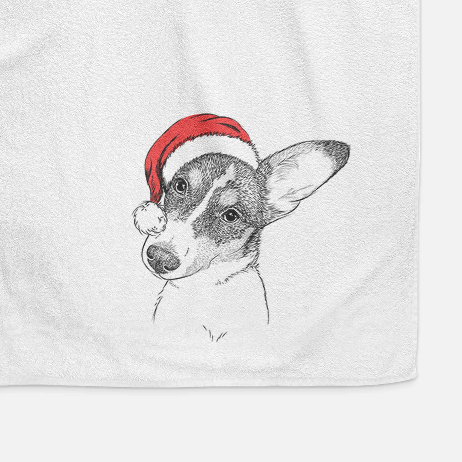 Dexter the Corgi Decorative Hand Towel