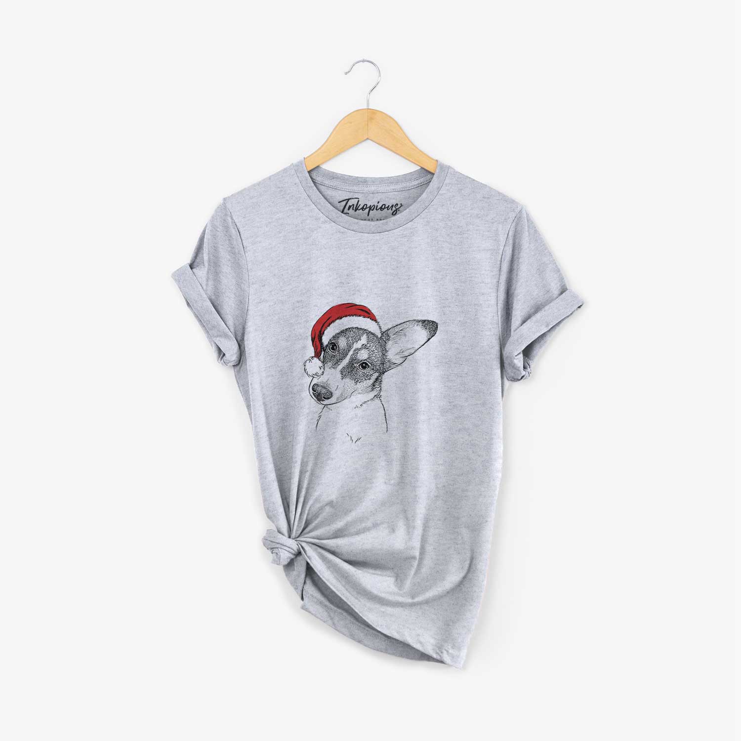 Santa Dexter the Corgi - Unisex Crewneck