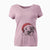 Santa Dexter the Pitbull - Women's V-neck Shirt