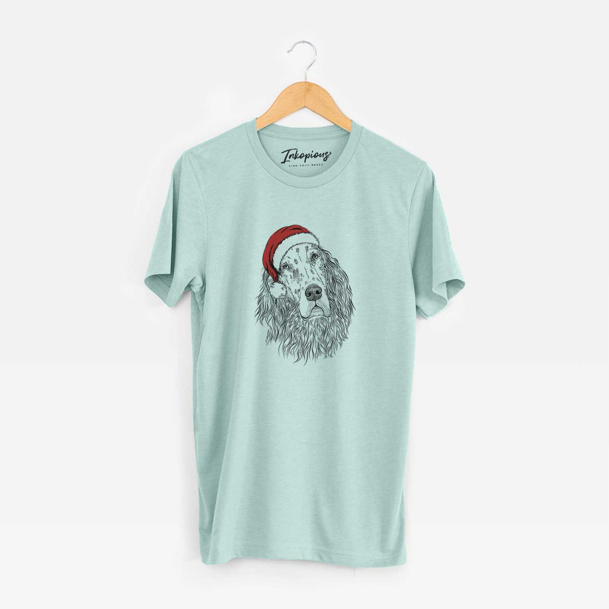 Santa Dexter the English Setter - Unisex Crewneck