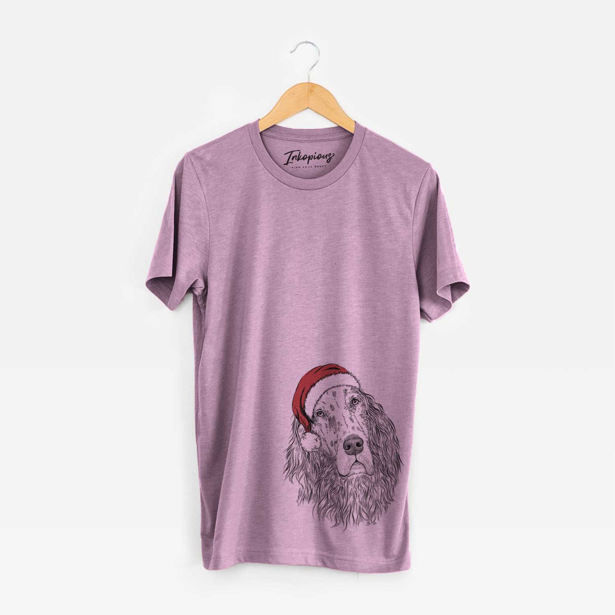 Santa Dexter the English Setter - Unisex Crewneck