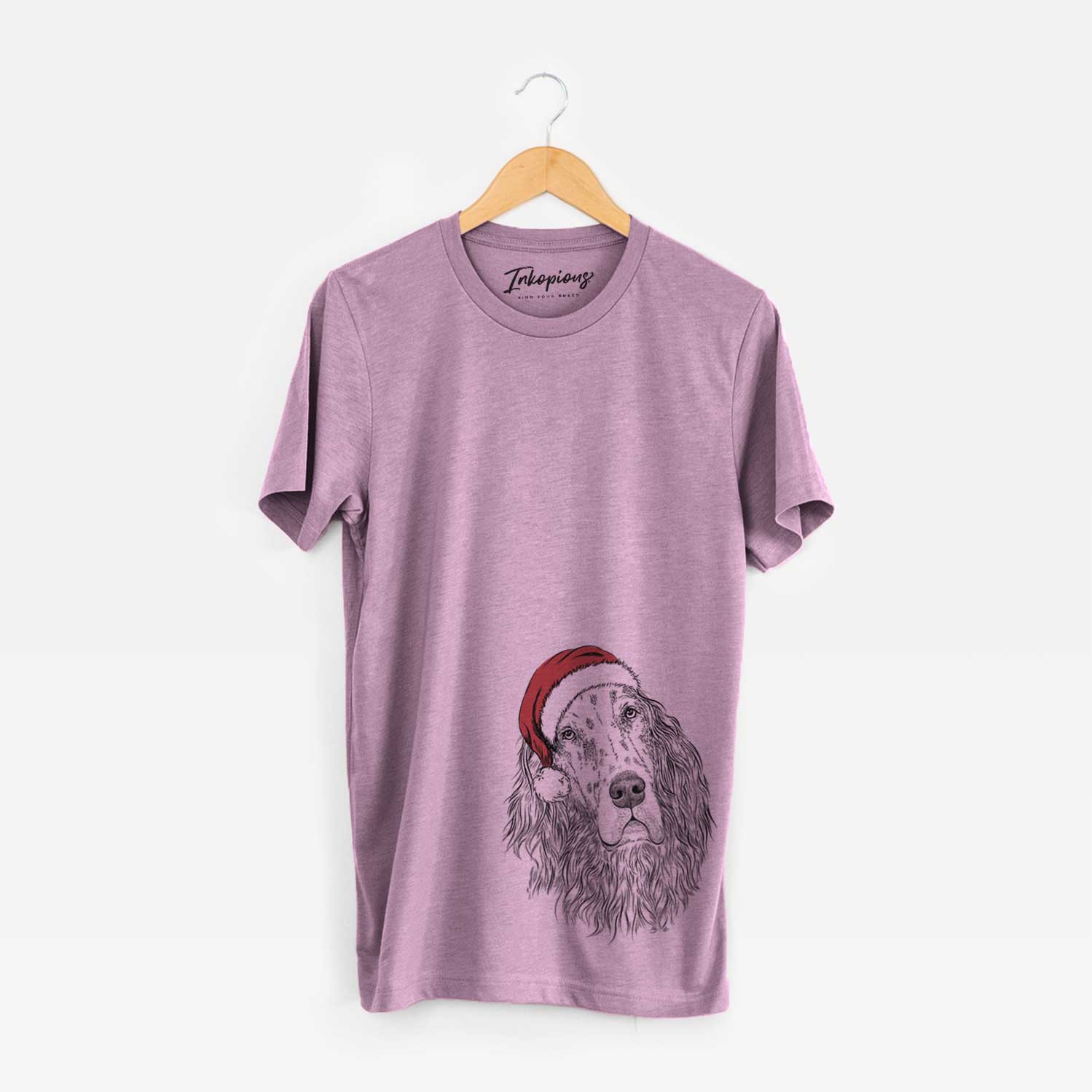 Santa Dexter the English Setter - Unisex Crewneck