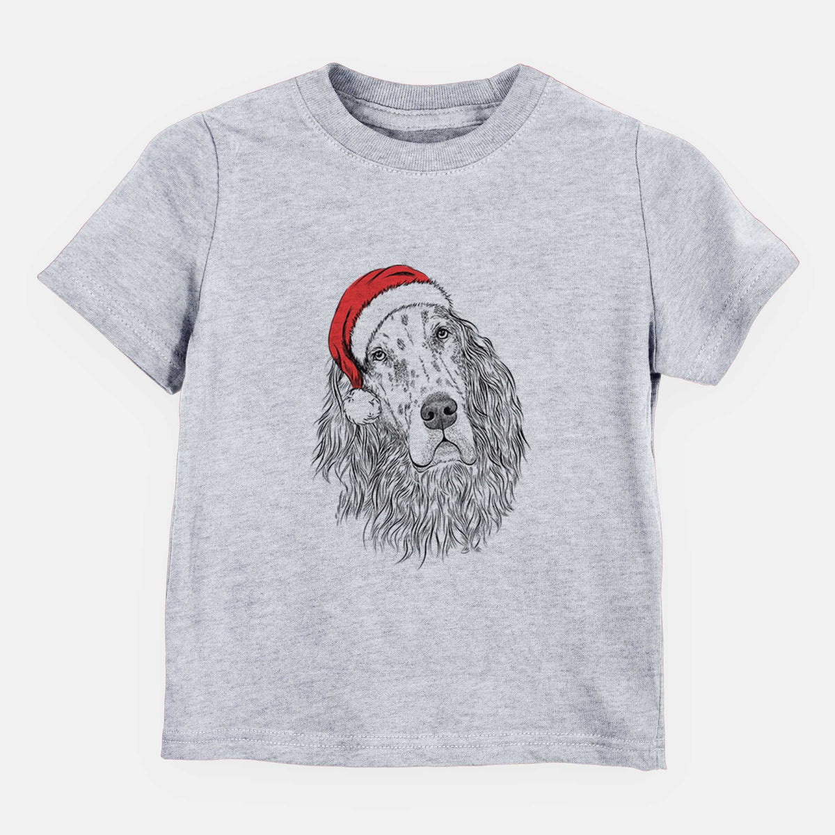Santa Dexter the English Setter - Kids/Youth/Toddler Shirt
