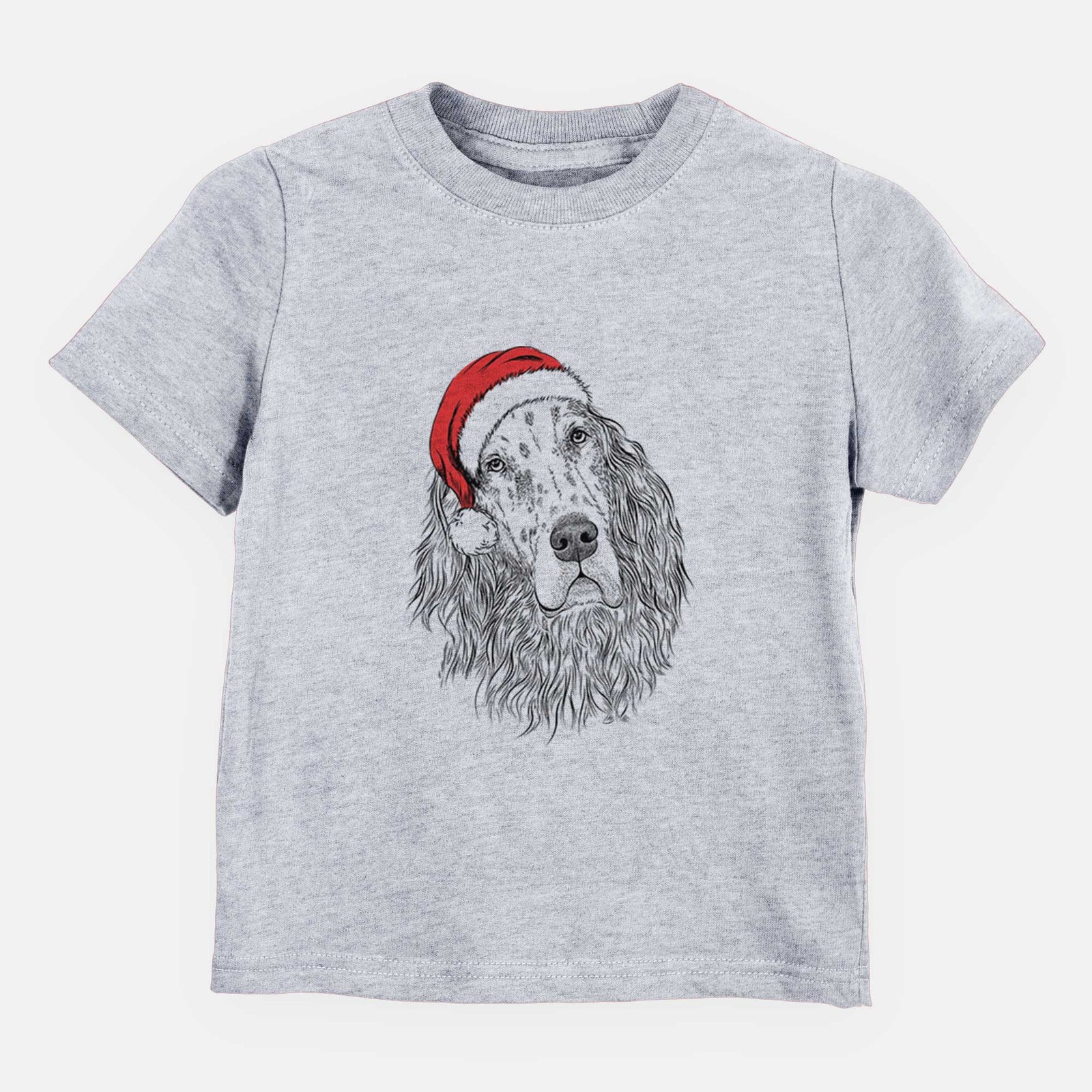 Santa Dexter the English Setter - Kids/Youth/Toddler Shirt