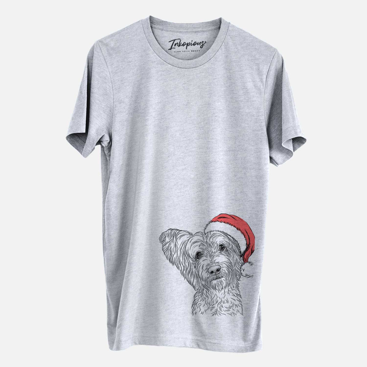 Santa Dexter the Terrier Mix - Unisex Crewneck