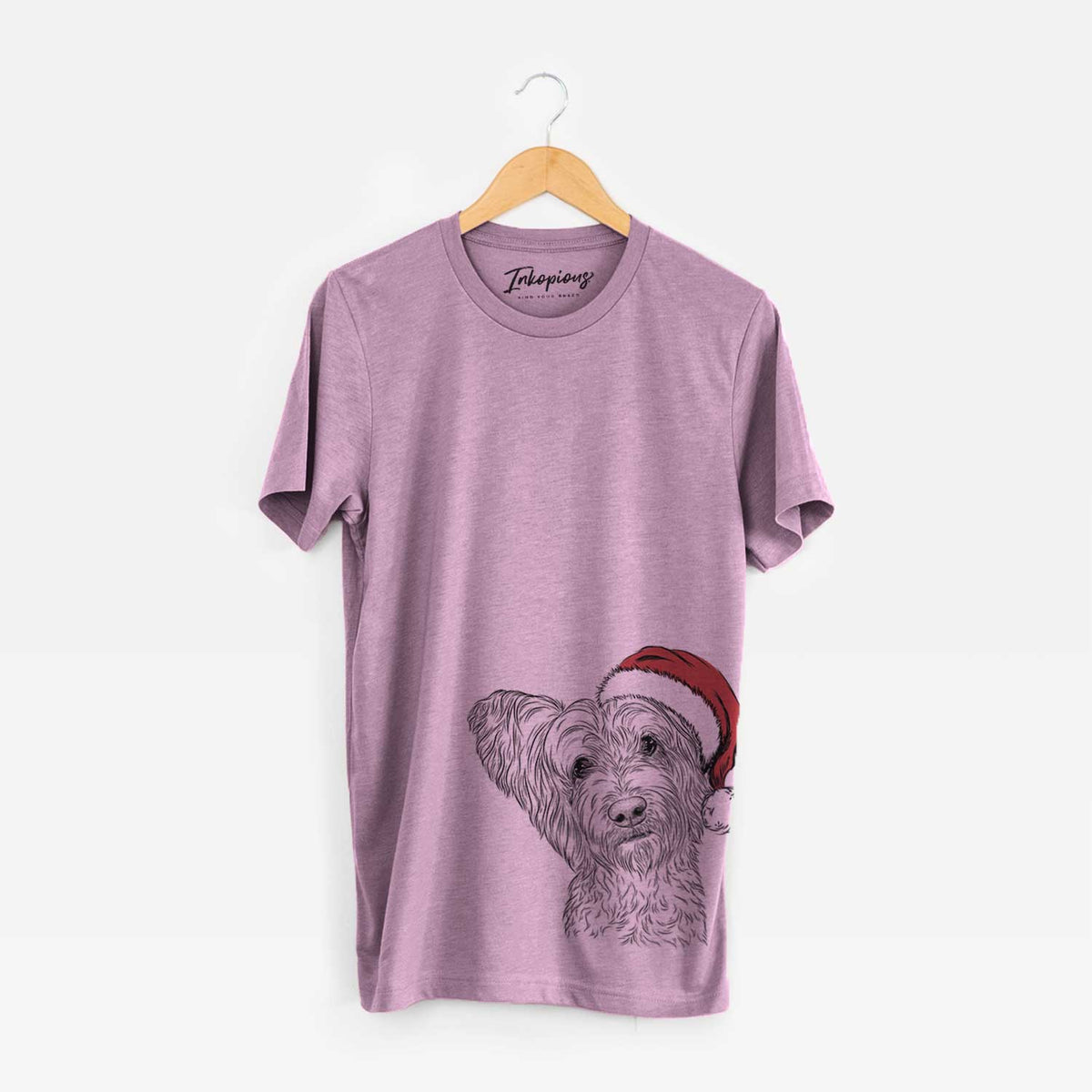 Santa Dexter the Terrier Mix - Unisex Crewneck