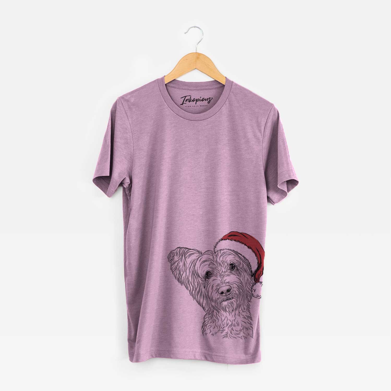 Santa Dexter the Terrier Mix - Unisex Crewneck