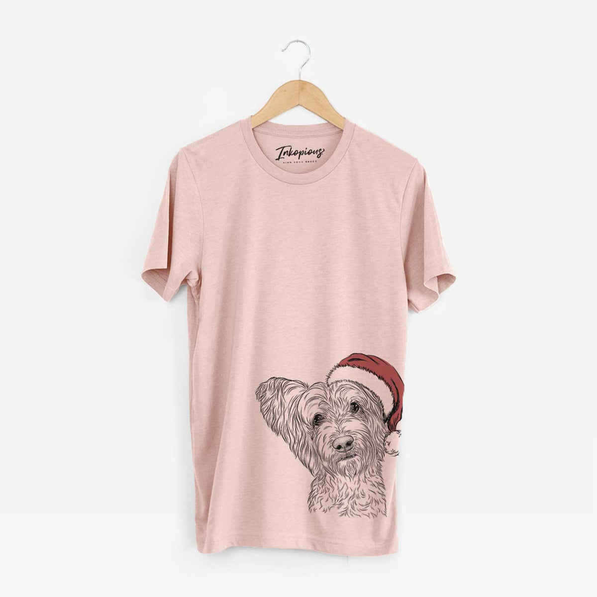 Santa Dexter the Terrier Mix - Unisex Crewneck