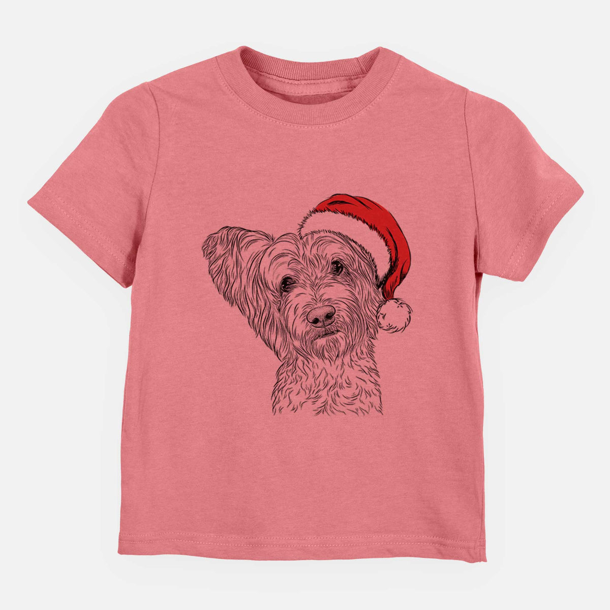Santa Dexter the Terrier Mix - Kids/Youth/Toddler Shirt