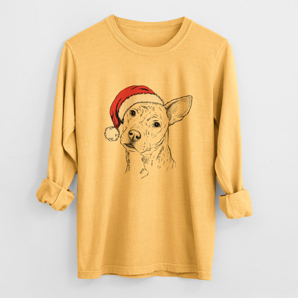 Santa Diesel the Mixed Breed - Heavyweight 100% Cotton Long Sleeve