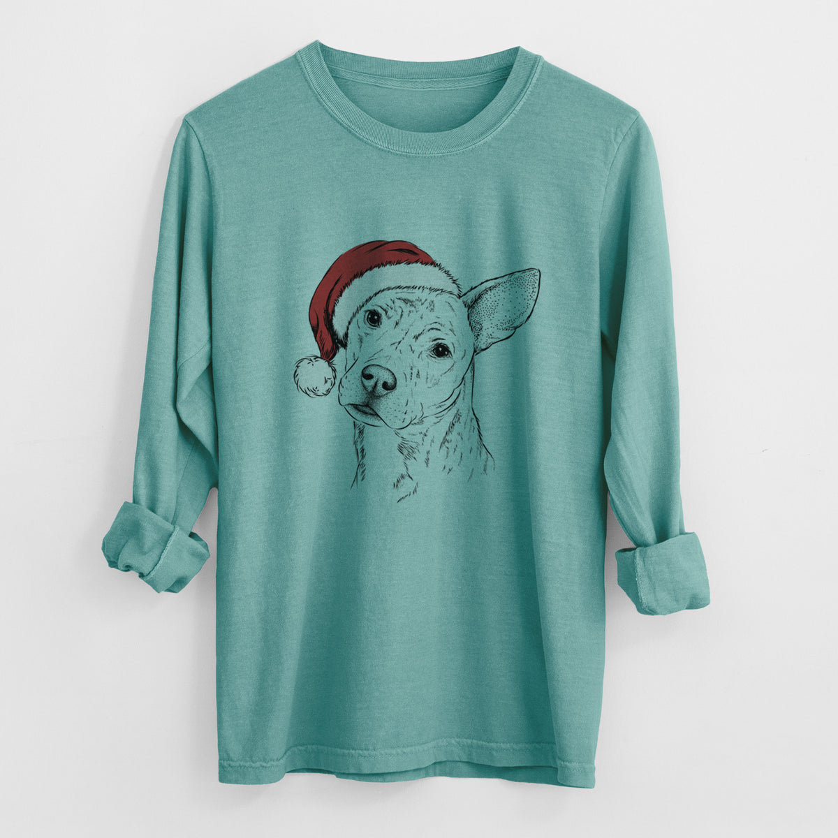 Santa Diesel the Mixed Breed - Heavyweight 100% Cotton Long Sleeve