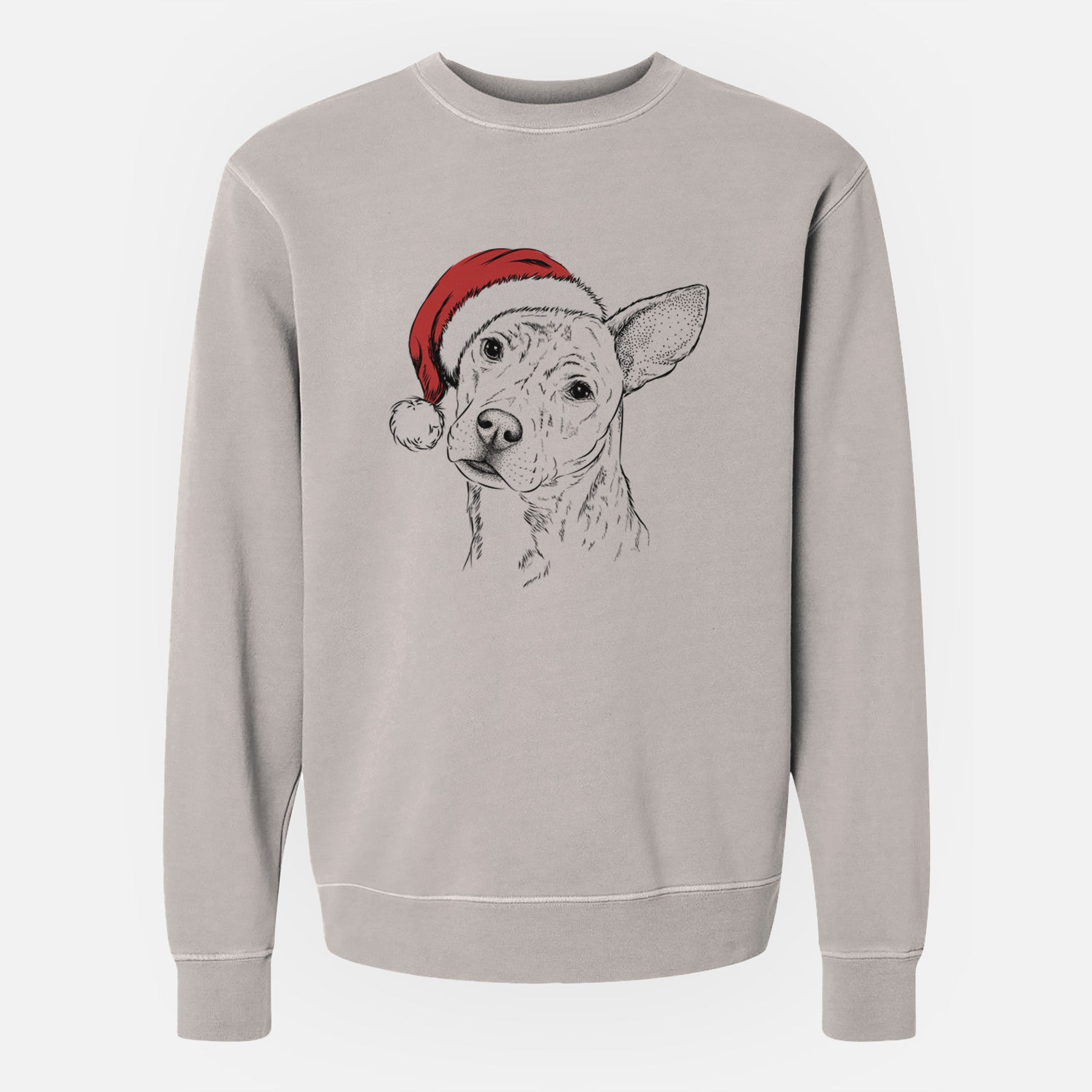 Santa Diesel the Mixed Breed - Unisex Pigment Dyed Crew Sweatshirt