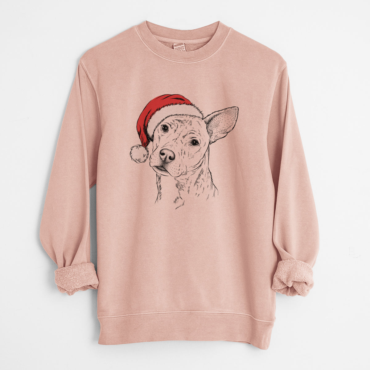 Santa Diesel the Mixed Breed - Unisex Pigment Dyed Crew Sweatshirt