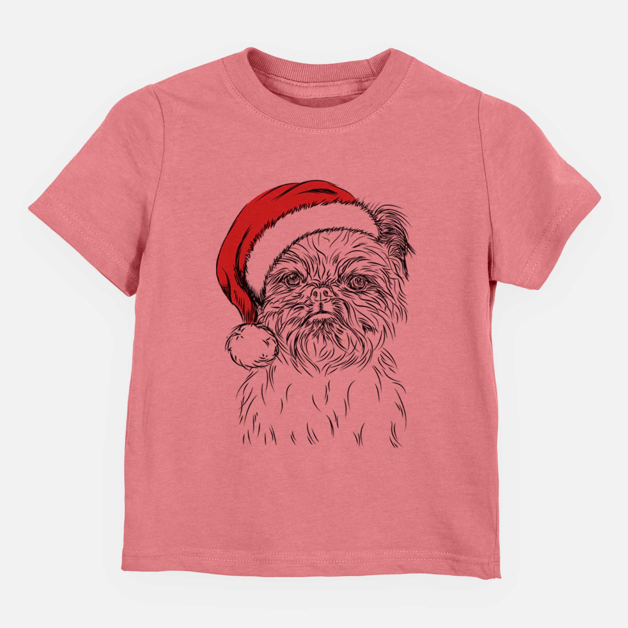 Santa Digby the Brussels Griffon - Kids/Youth/Toddler Shirt