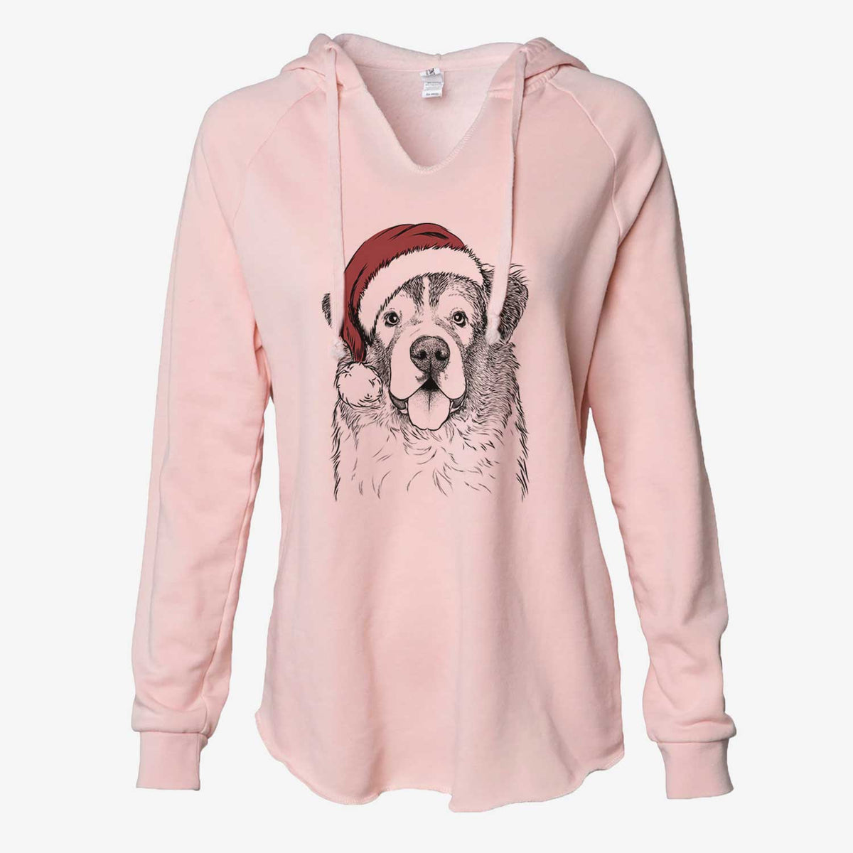 Dilly the Saint Bernard - Cali Wave Hooded Sweatshirt
