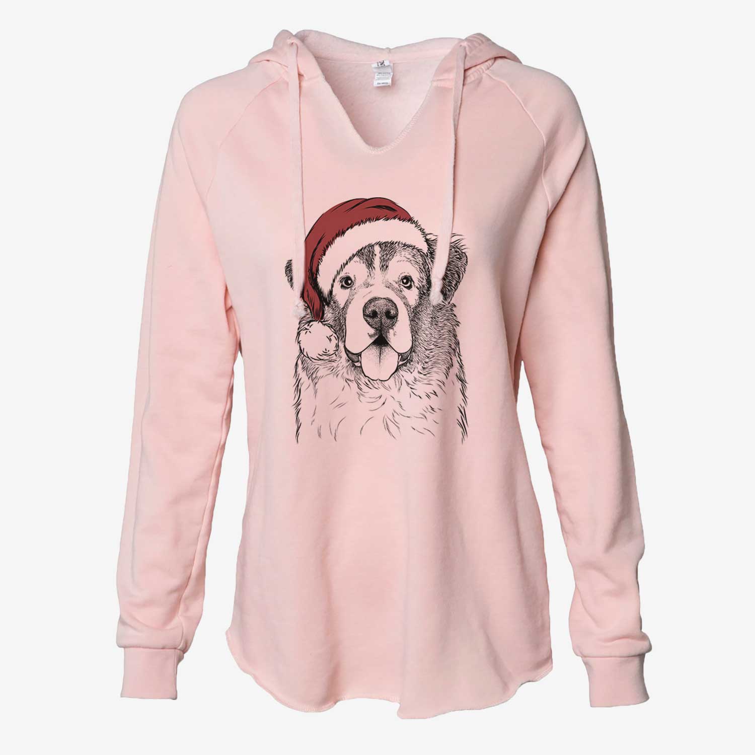 Dilly the Saint Bernard - Cali Wave Hooded Sweatshirt