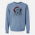 Santa Dilly the Saint Bernard - Unisex Pigment Dyed Crew Sweatshirt