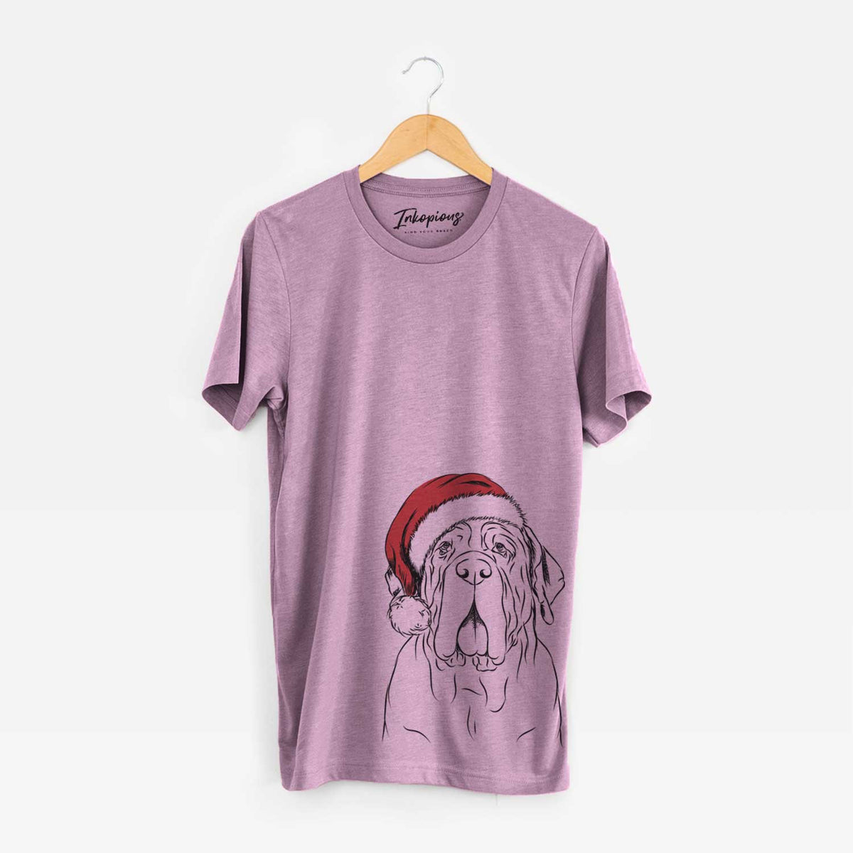 Santa Dinah the Neapolitan Mastiff - Unisex Crewneck