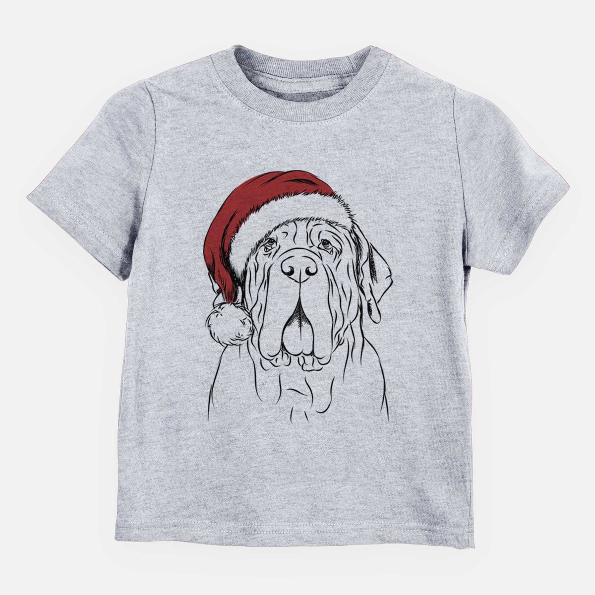 Santa Dinah the Neapolitan Mastiff - Kids/Youth/Toddler Shirt