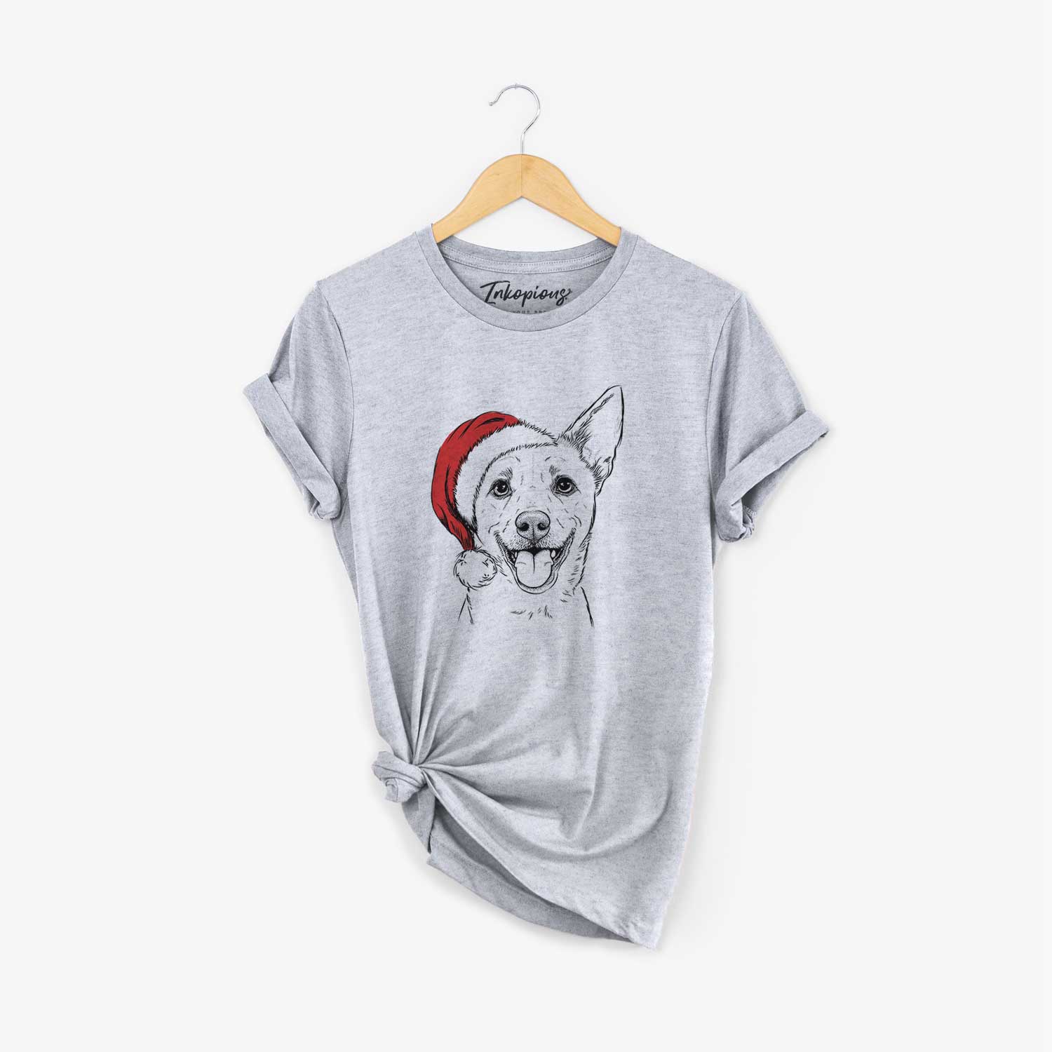 Santa Dinghy the Mixed Breed - Unisex Crewneck