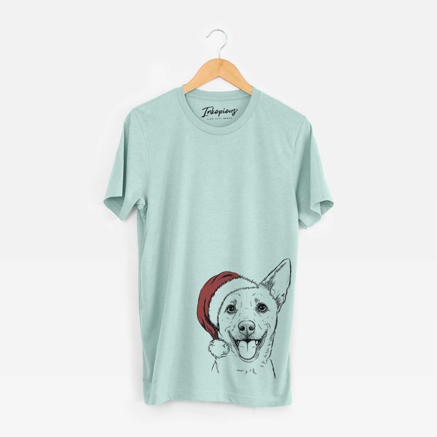 Santa Dinghy the Mixed Breed - Unisex Crewneck