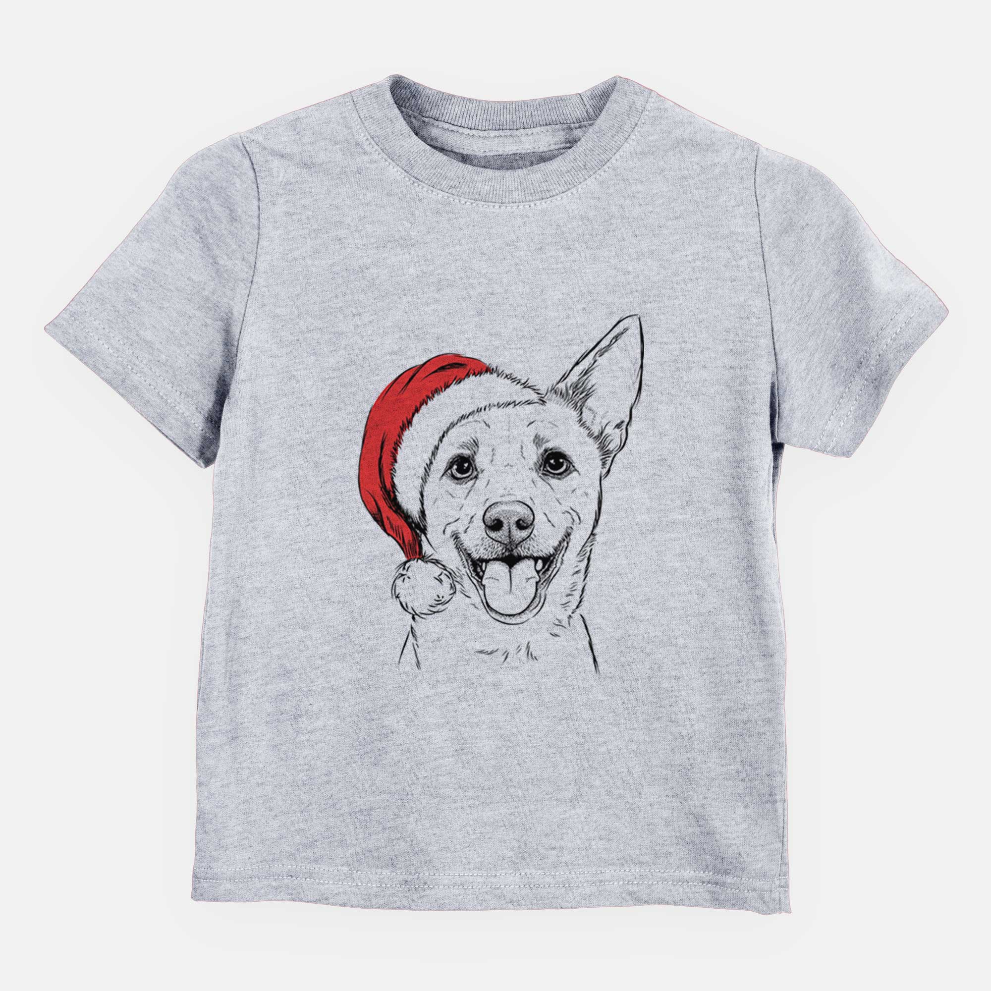 Santa Dinghy the Mixed Breed - Kids/Youth/Toddler Shirt