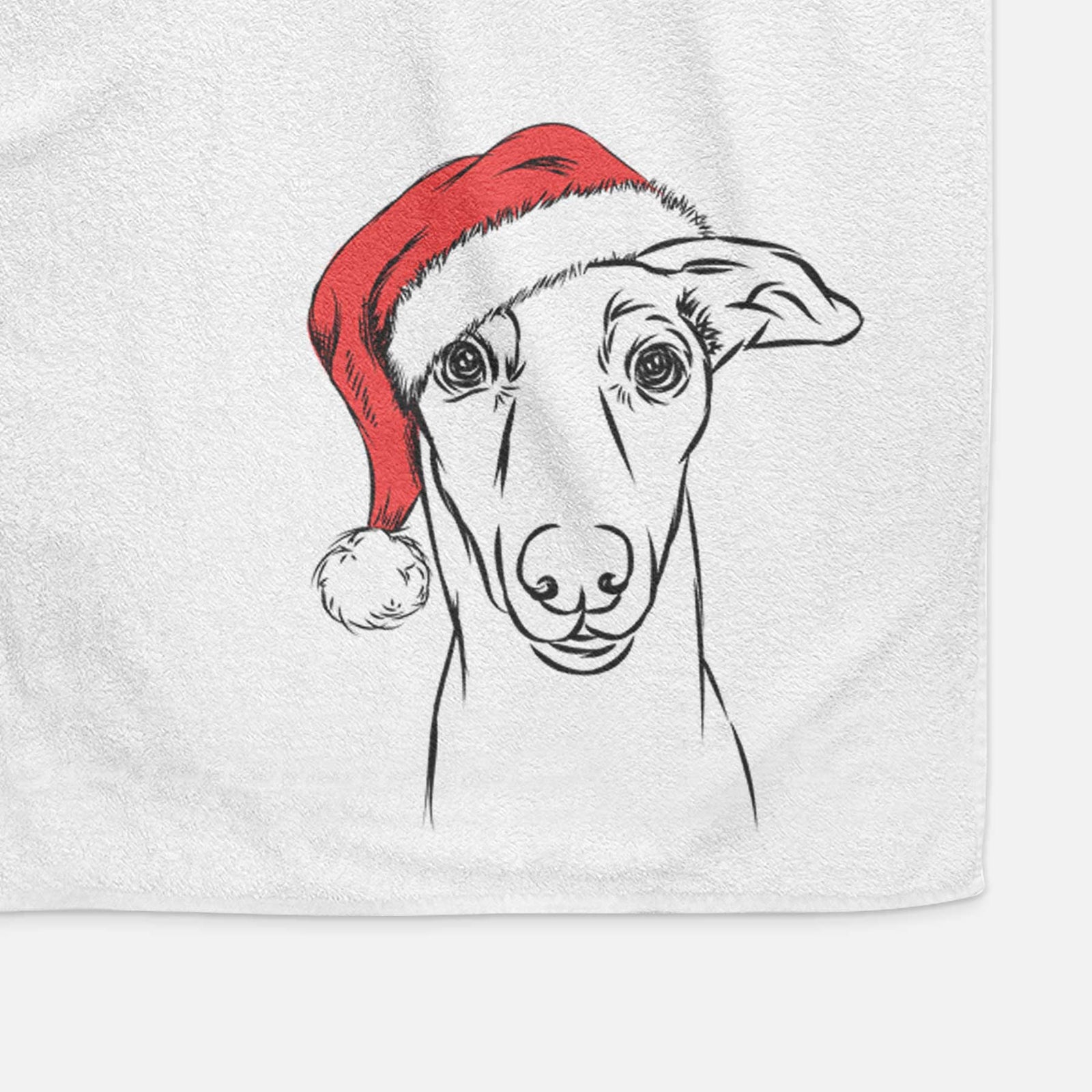 Diva the Greyhound Decorative Hand Towel