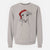 Santa Diva the Greyhound - Unisex Pigment Dyed Crew Sweatshirt