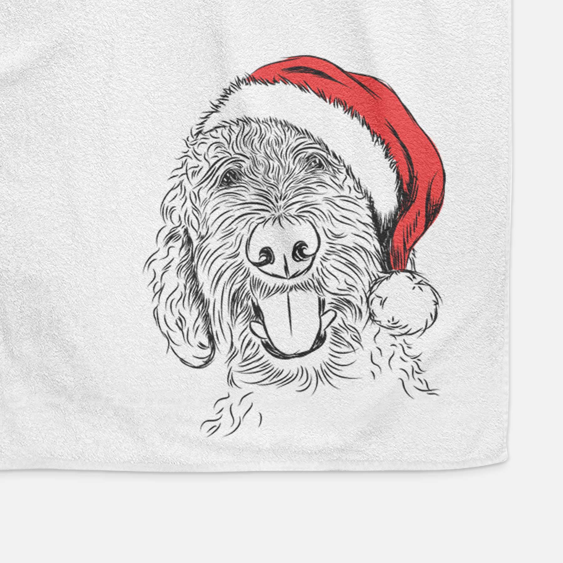 Dixie the Doodle Decorative Hand Towel