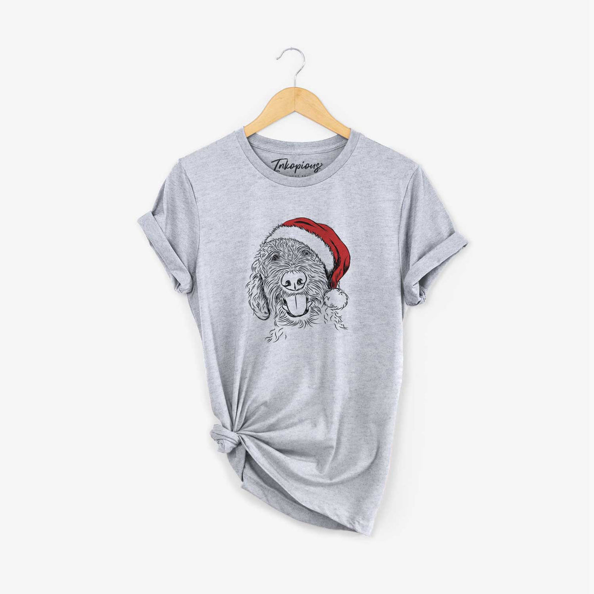 Santa Dixie the Doodle - Unisex Crewneck